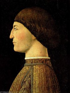Portrait Of Sigismondo Malatesta, Louvre — Piero Della Francesca, Early Renaissance Early Renaissance