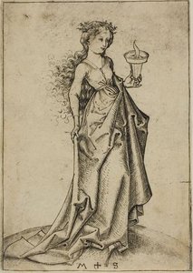 The Second Wise Virgin — Martin Schongauer