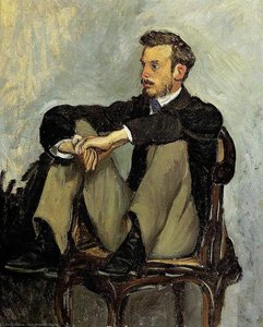 Portrait Of Renoir — Frédéric Bazille