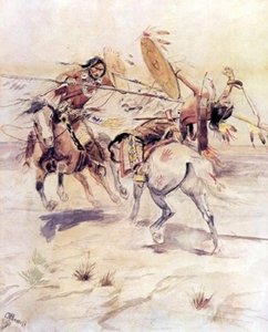 Duel To The Death — Charles Marion Russell