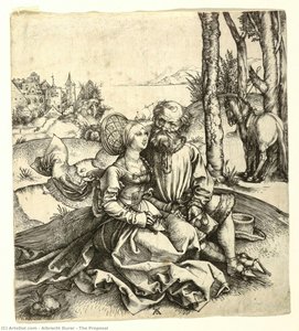 The Proposal — Albrecht Dürer