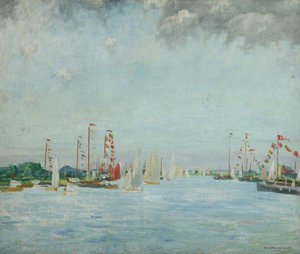 Water Frolic, Barton Broad — William Brown Macdougall