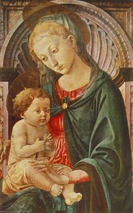 Madonna With Child — Francesco Di Stefano Pesellino