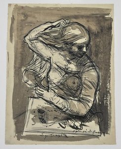 Drawing Of A Woman — Yiannis Moralis