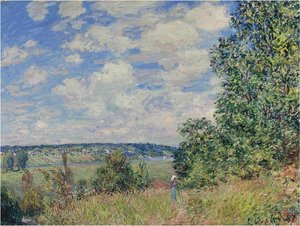La Fenaison Apre Midi Juin — Alfred Sisley