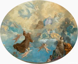 The Glorification Of Saint Bernardin De Sienne — Donato Creti