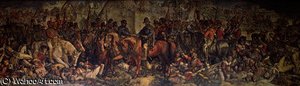 The Meeting Of Wellington And Blucher After Waterloo — Daniel Maclise