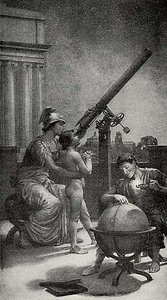 Astronomy And Geography, (painting) — Will Hicox Low