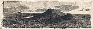 Sketch Of Landscape — Nicholas Roerich