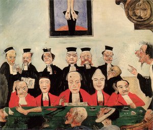 The Wise Judges — James Ensor
