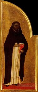 Tríptico De Londres. Santo Domingo — Duccio Di Buoninsegna