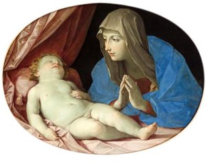 Virgin And Child Adoring — Reni Guido (le Guide)