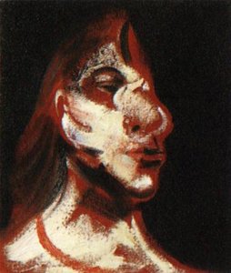 Three Studies For Henrietta Moraes, 1963 A — Francis Bacon