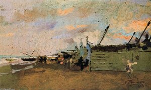 Beach — Ignacio Pinazo Camarlench