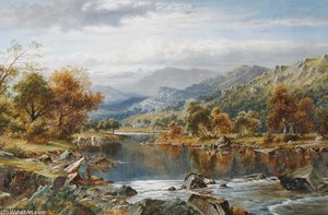 Valley Of The Lledr — William Henry Mander