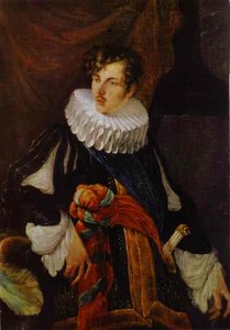 Portrait Of Count V. A. Perovsky In The Xvii Century Spanish Costume — Orest Adamovich Kiprensky