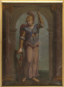 Minerve avec le signe du bélier Mars