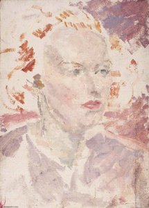 Head Of A Woman (study) — Ursula Tyrwhitt