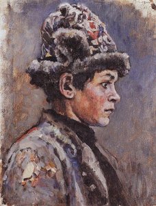 Thoughtful Teenager — Vasily Ivanovich Surikov