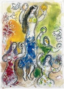 The Dance Of Myriam — Marc Chagall