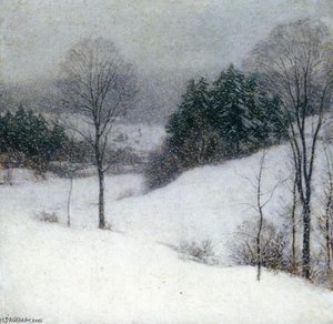 The White Veil — Willard Leroy Metcalf