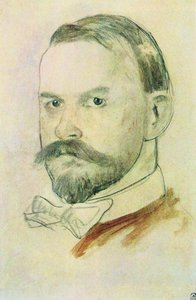 Self Portrait — Boris Mikhailovich Kustodiev
