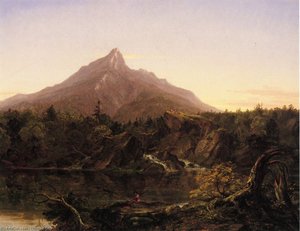 Corway Peak, New Hamshire — Thomas Cole, Hudson River School
