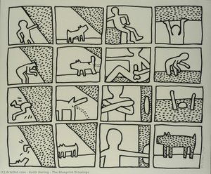 The Blueprint Drawings — Keith Haring, Pop Art