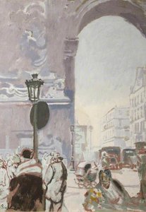 The Third Republic, View Of Porte St Denis, Paris, France — Walter Richard Sickert