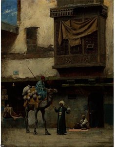 The Pottery Seller In Old City Cairo — Charles Sprague Pearce