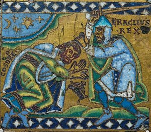 Cherub And Byzantine Emperor