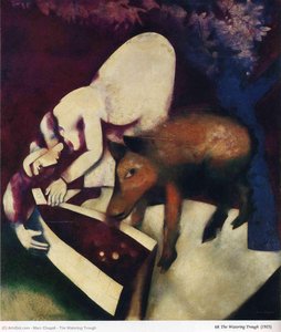 The Watering Trough — Marc Chagall