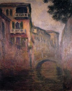 Rio Della Salute — Claude Monet, Impressionism