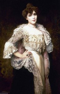 English Portrait Of A Lady — Gabriel Ferrier