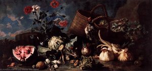 Flowers, Fruit, And Poultry — Franz Werner Von Tamm