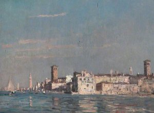 Venice From The Lagoon — Emma Ciardi