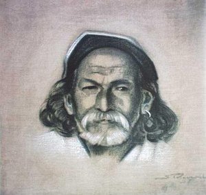 Lahor (blacksmith) From Kulu — Nicholas Roerich
