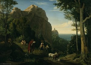 Valley by Amalfi with a view over Salerno Bay