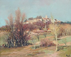 The Castle Of Neauphle, Near Bois D'arcy — Marcel Dyf