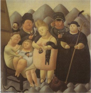 La Famille Du President — Fernando Botero