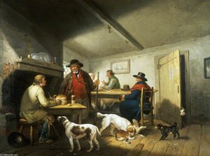Interior Of A Country Inn — George Morland