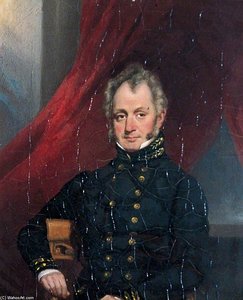 Captain Charles Shea — George Chinnery