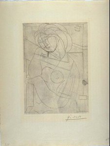 Seated Female Nude — Pablo Picasso