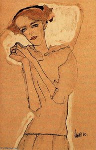 Untitled (4681) — Egon Schiele, Expressionist Movement