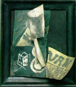 Glass And Newspaper — Pablo Picasso