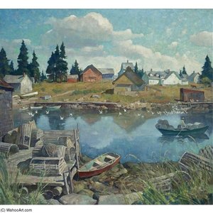 Port Clyde, Maine — N.c. Wyeth