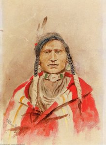 Portrait Of An Indian — Charles Marion Russell