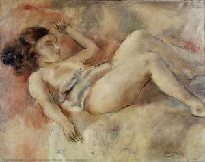 Sleeping Nude — Julius Mordecai Pincas