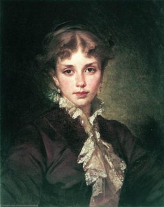 Female Portrait — Konstantin Yegorovich Makovsky