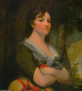 Mrs. Thomas B. Law (elizabeth Parke Custis) — Gilbert Stuart